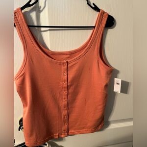 Rust color, GAP, Tank top. Size L